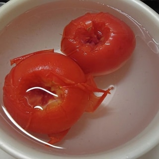 【料理の基本】え？これだけ？簡単トマトの湯剥き